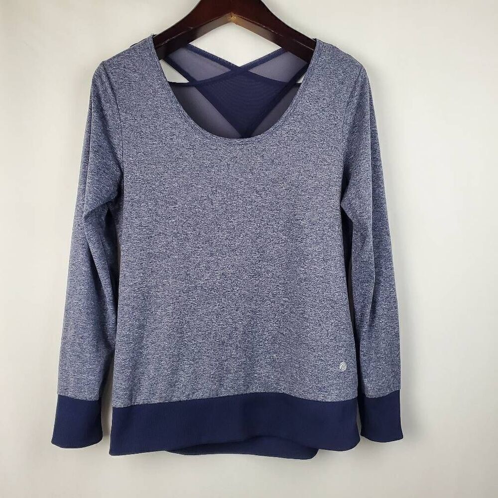 Bally Athletic Top BLUE Size Small